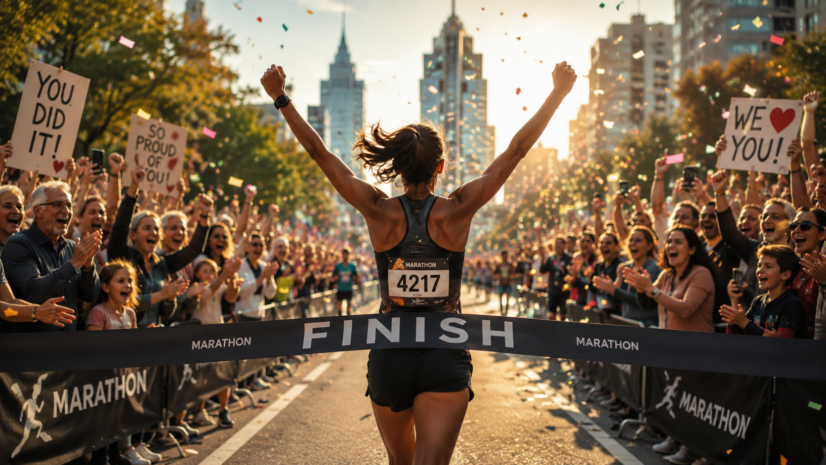 Marathon runner